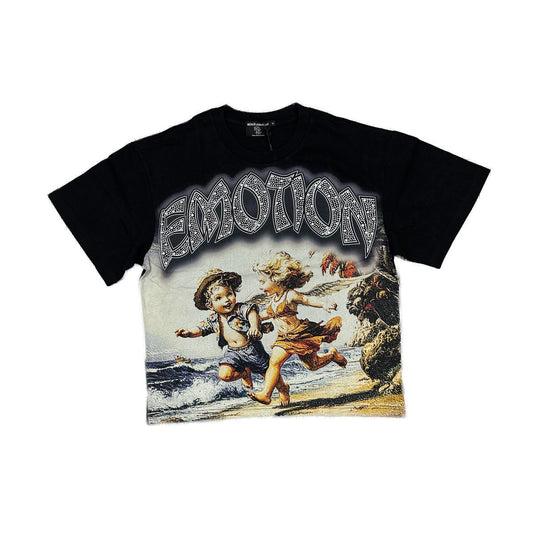 ME BLACK "SEASIDE" TEE