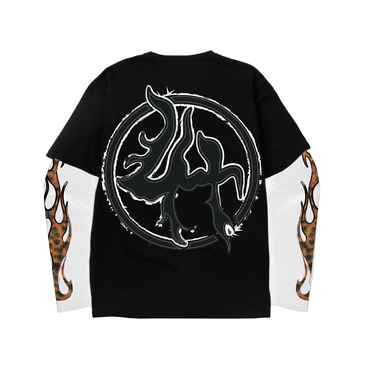 LH LH6002 LONGSLEEVE 2FER ( WAFFLE SLEEVES )