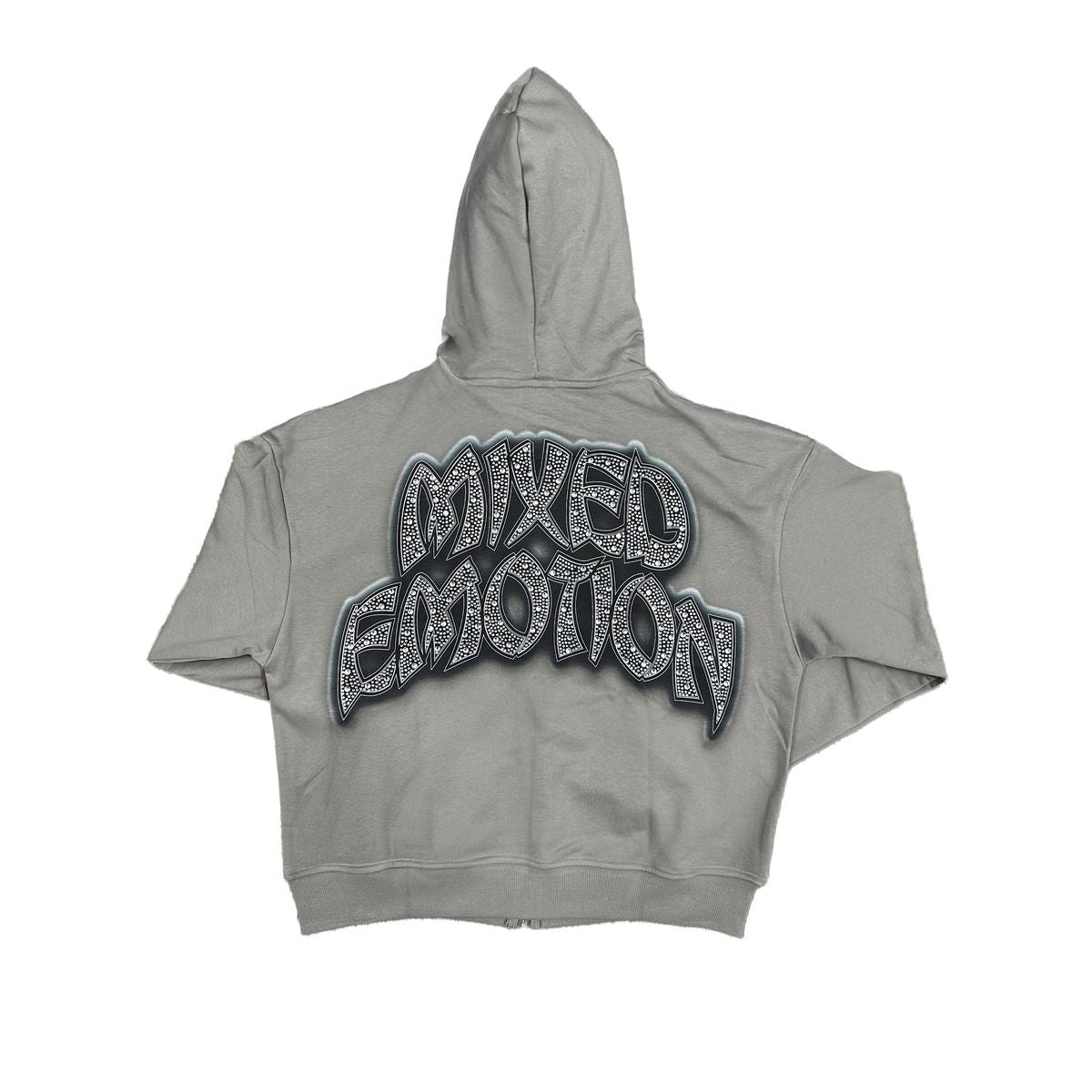 ME "LAST RISE" RHINESTONE HOODIE