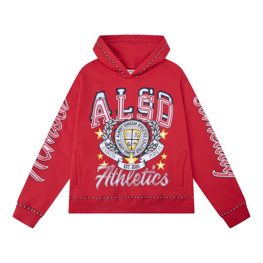 AS SOMEDAY ATHLETICS HOODIE - RED
