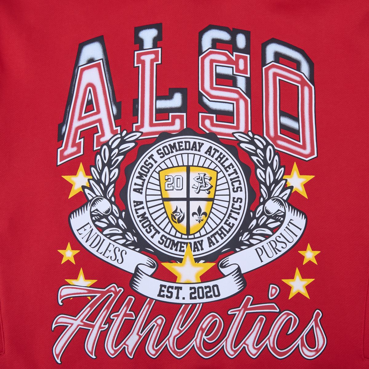AS SOMEDAY ATHLETICS HOODIE - RED