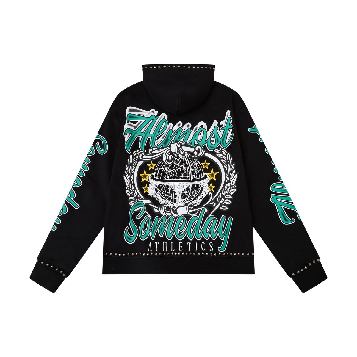 AS SOMEDAY ATHLETICS HOODIE - BLACK