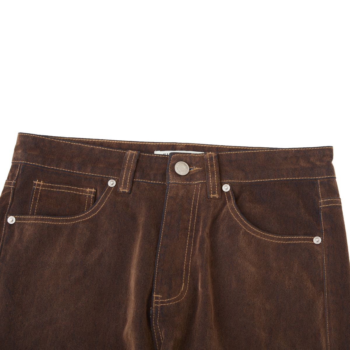 AS UPSCALE VELOUR PANTS - BROWN