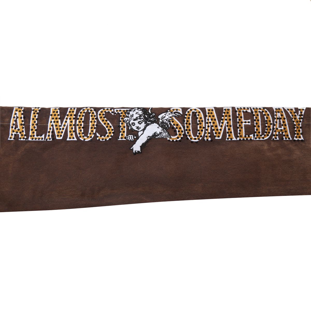 AS UPSCALE VELOUR PANTS - BROWN