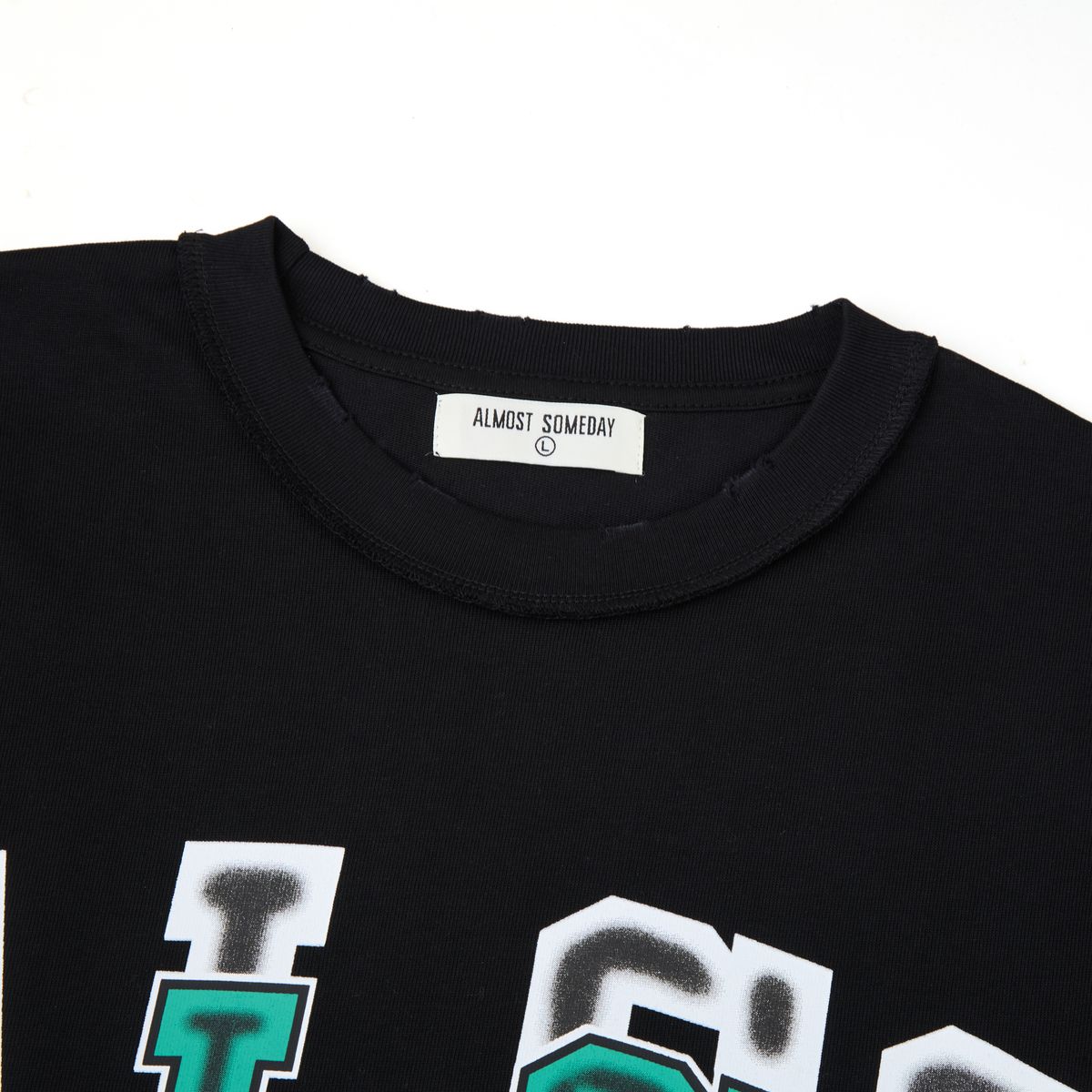 AS SOMEDAY ATHLETICS TEE - BLACK