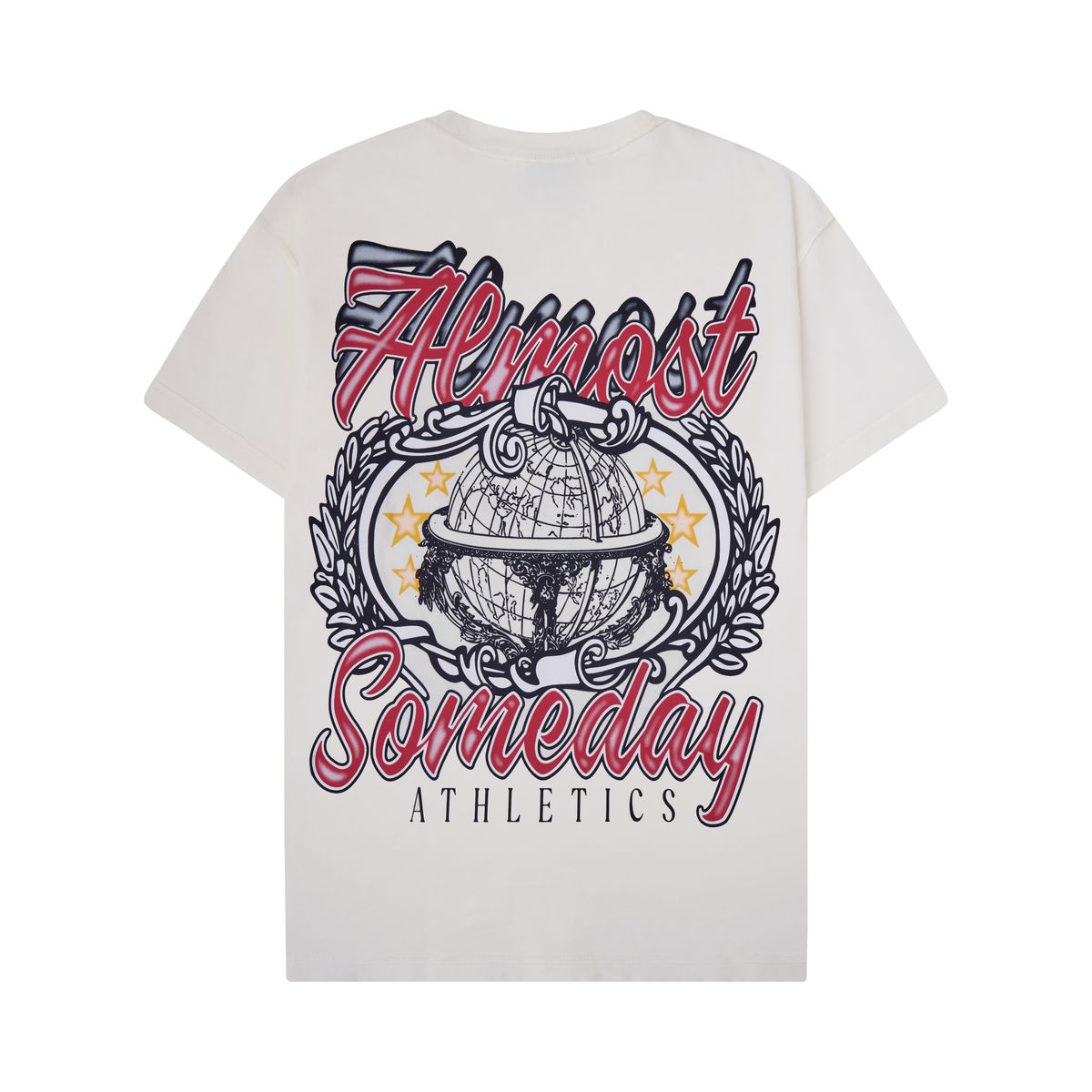 AS SOMEDAY ATHLETICS TEE - CREAM
