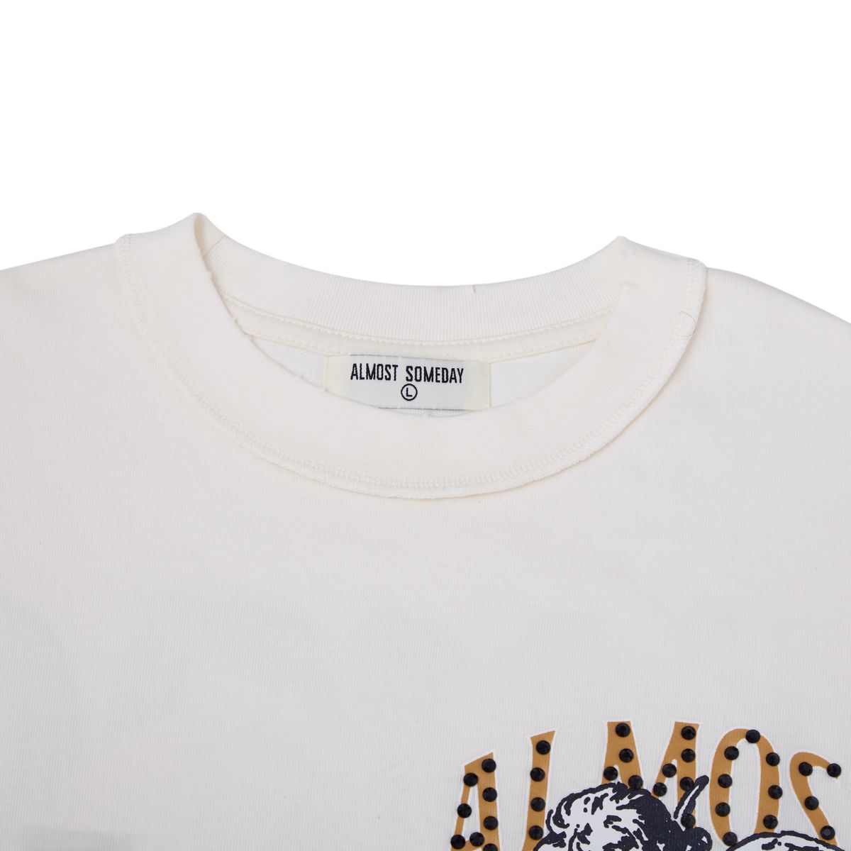 AS UPSCALE TEE - CREAM