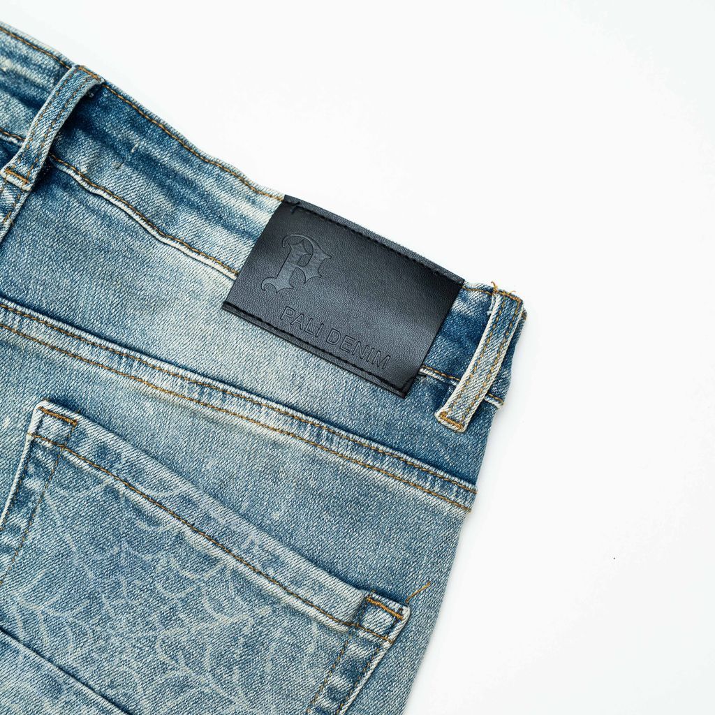 PD "SPIDER" BLUE SKINNY DENIM