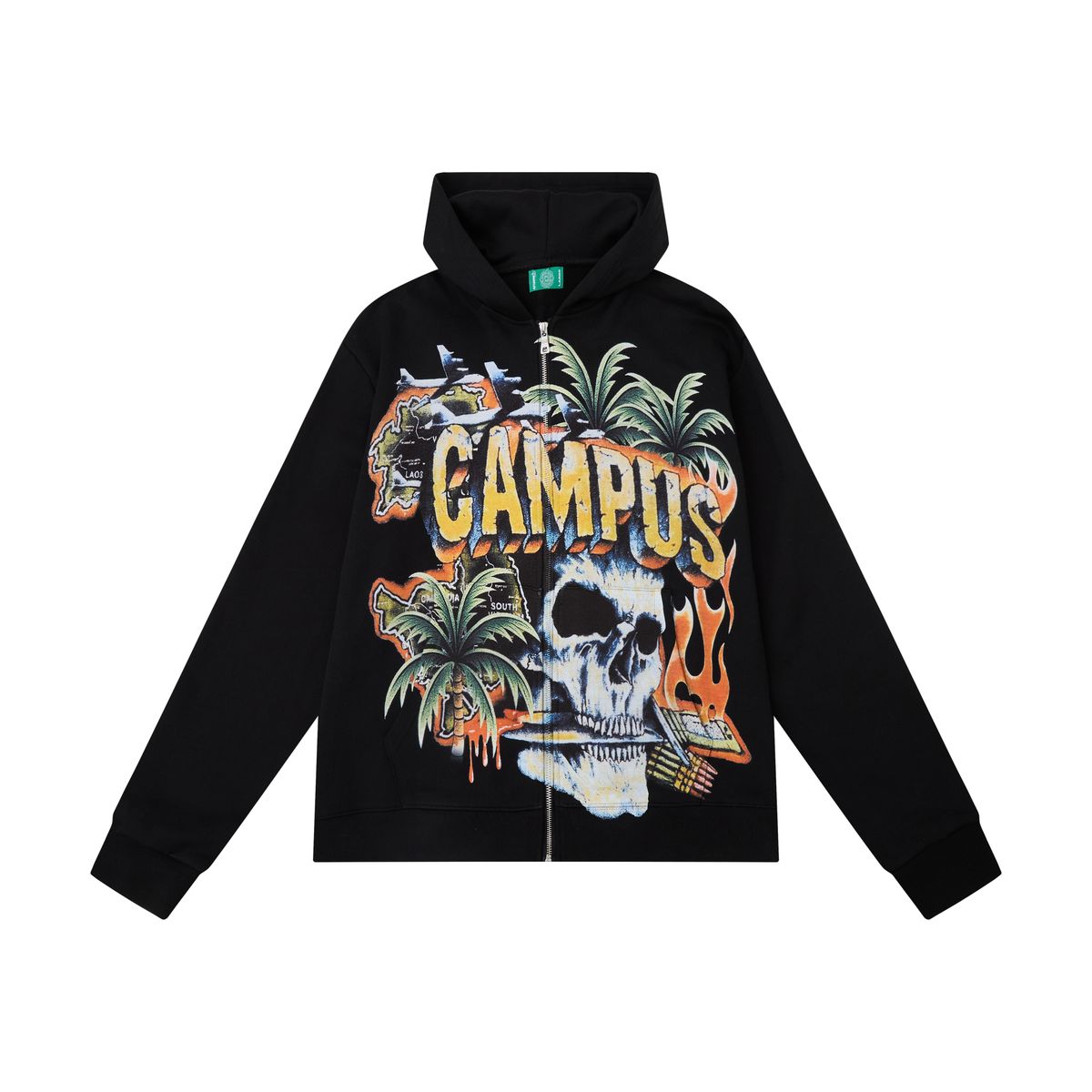 CAMPUS PEACEKEEPER ZIP-UP HOODIE