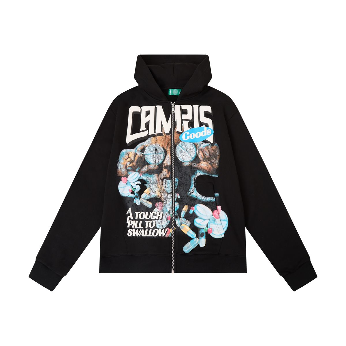 CAMPUS BITTER DOSE ZIP-UP HOODIE