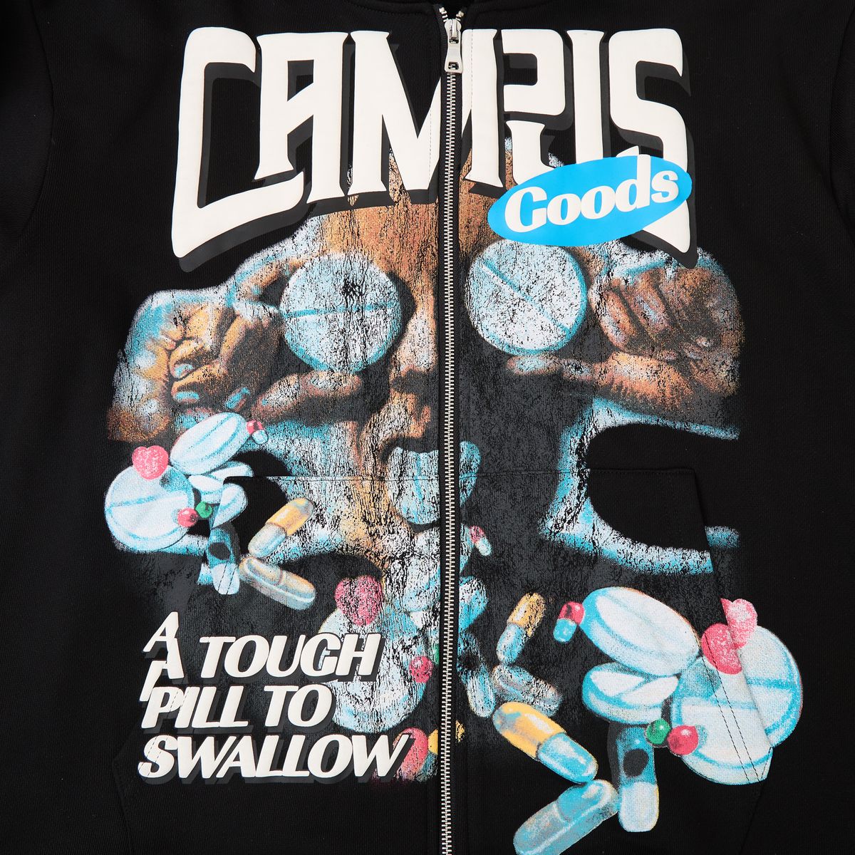CAMPUS BITTER DOSE ZIP-UP HOODIE