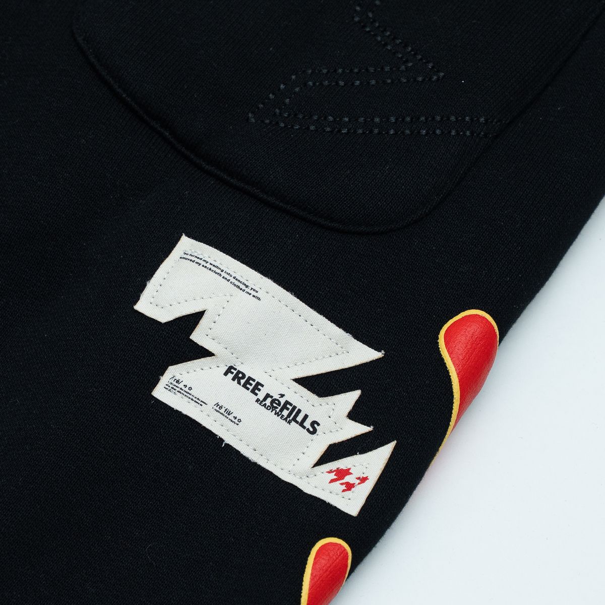 FR REHAB FLARE SWEATPANTS - BLACK