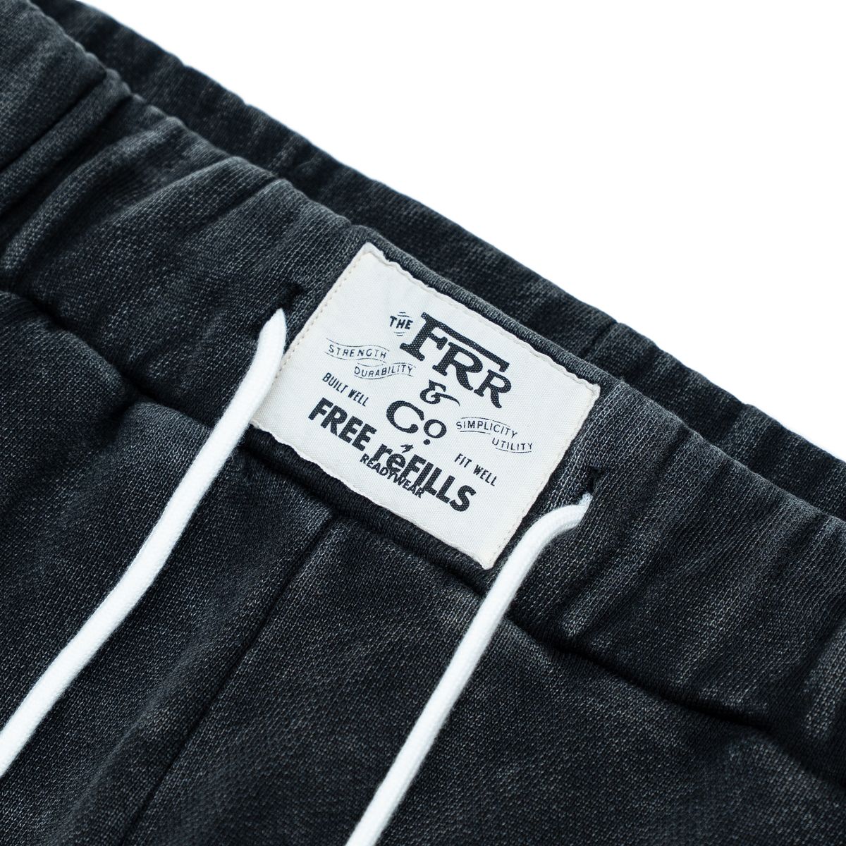 FR BLACK MULTI FLANNEL FLARE SWEATPANTS