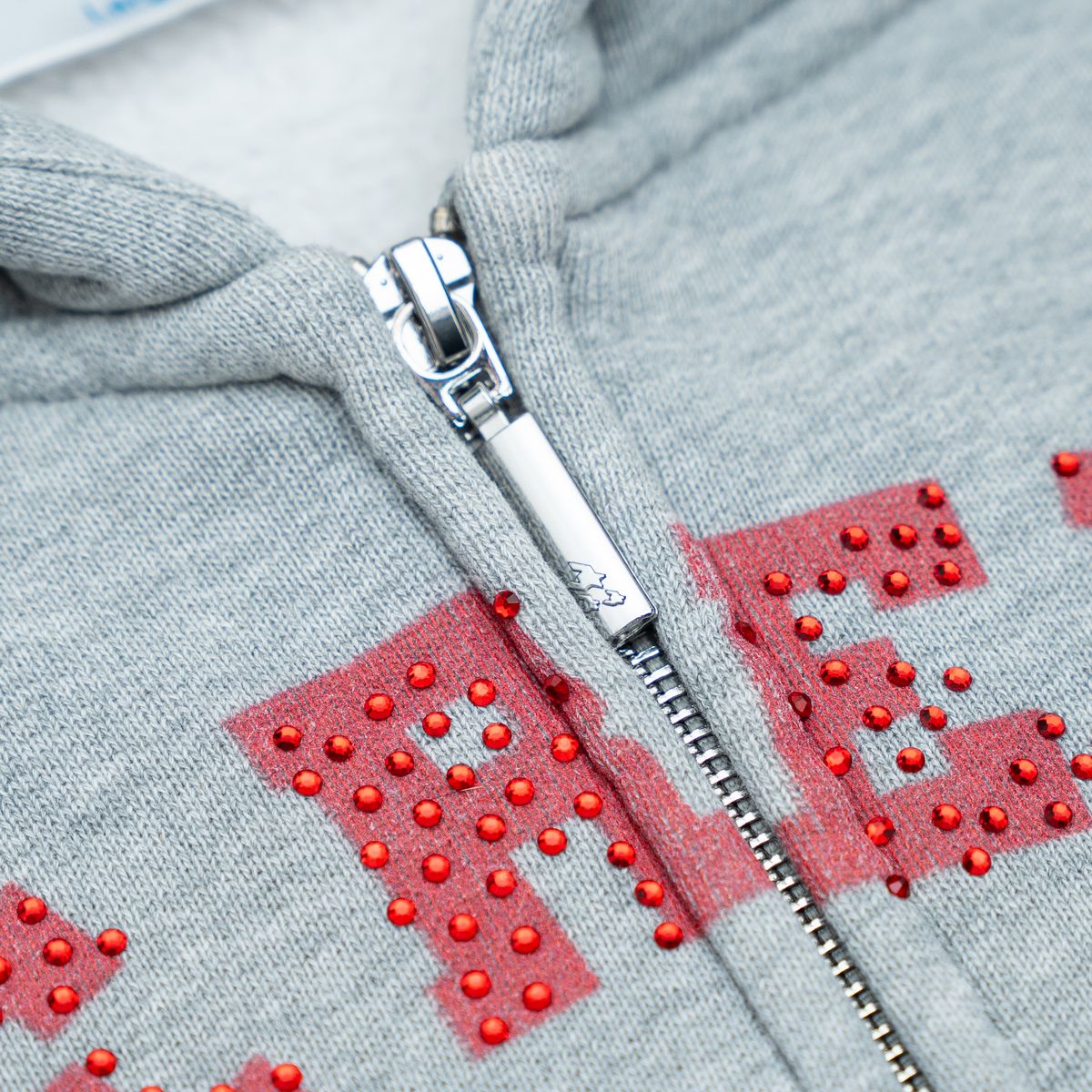 FR MULTI FLANNEL HOODIE - GREY