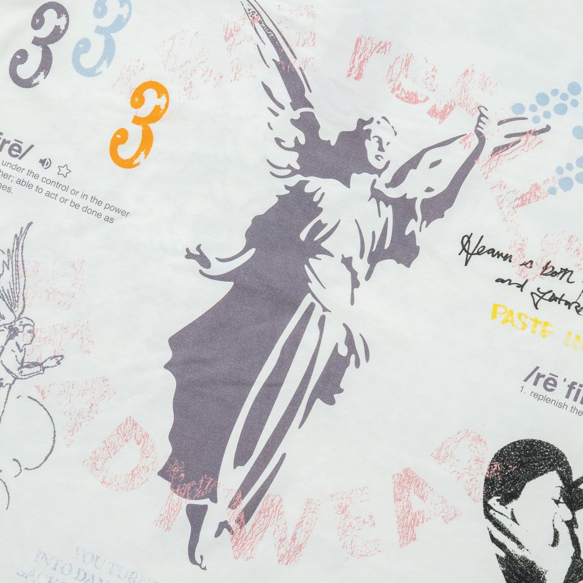 FR GRAFFITI TEE - WHITE