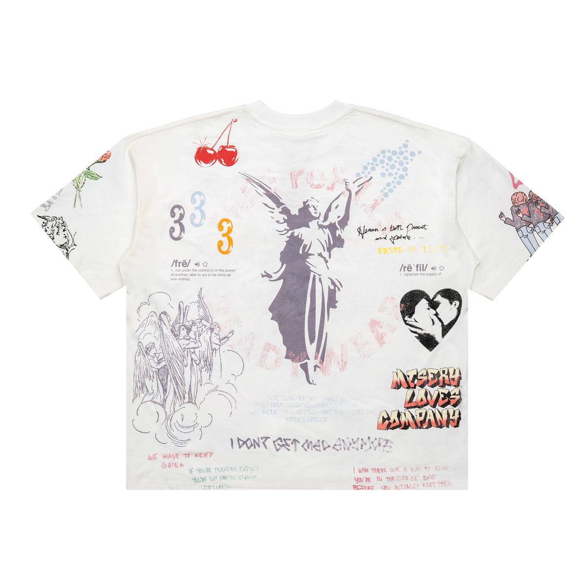 FR GRAFFITI TEE - WHITE