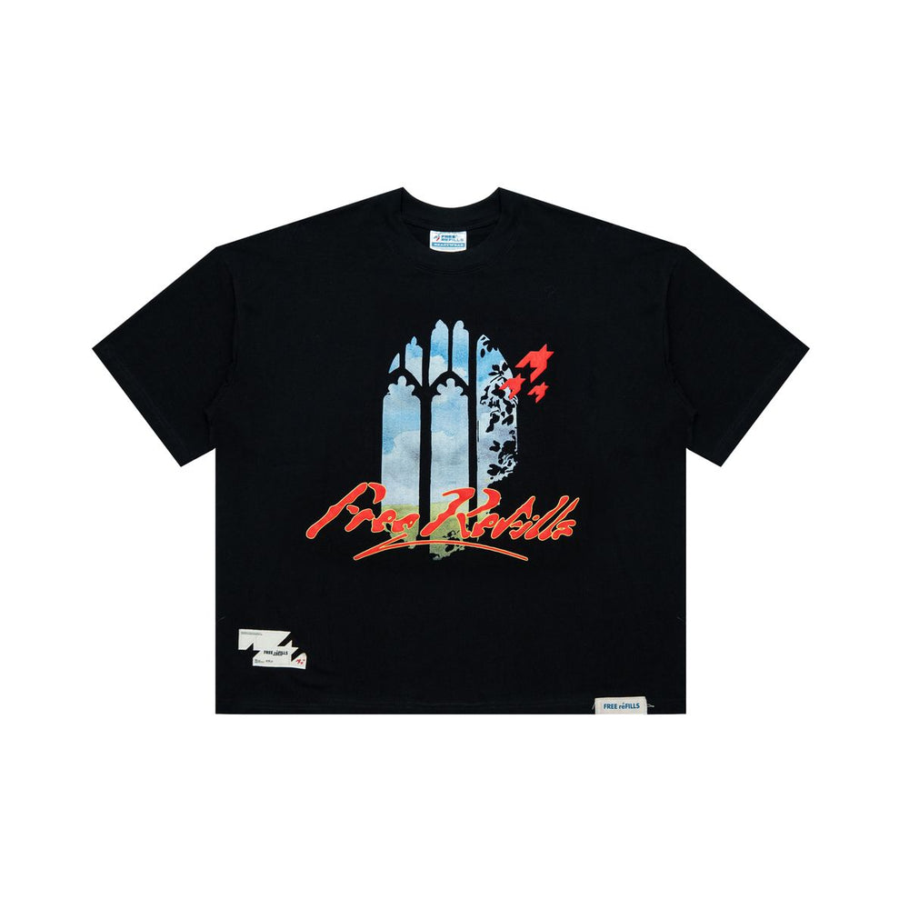 FR REHAB TEE - BLACK