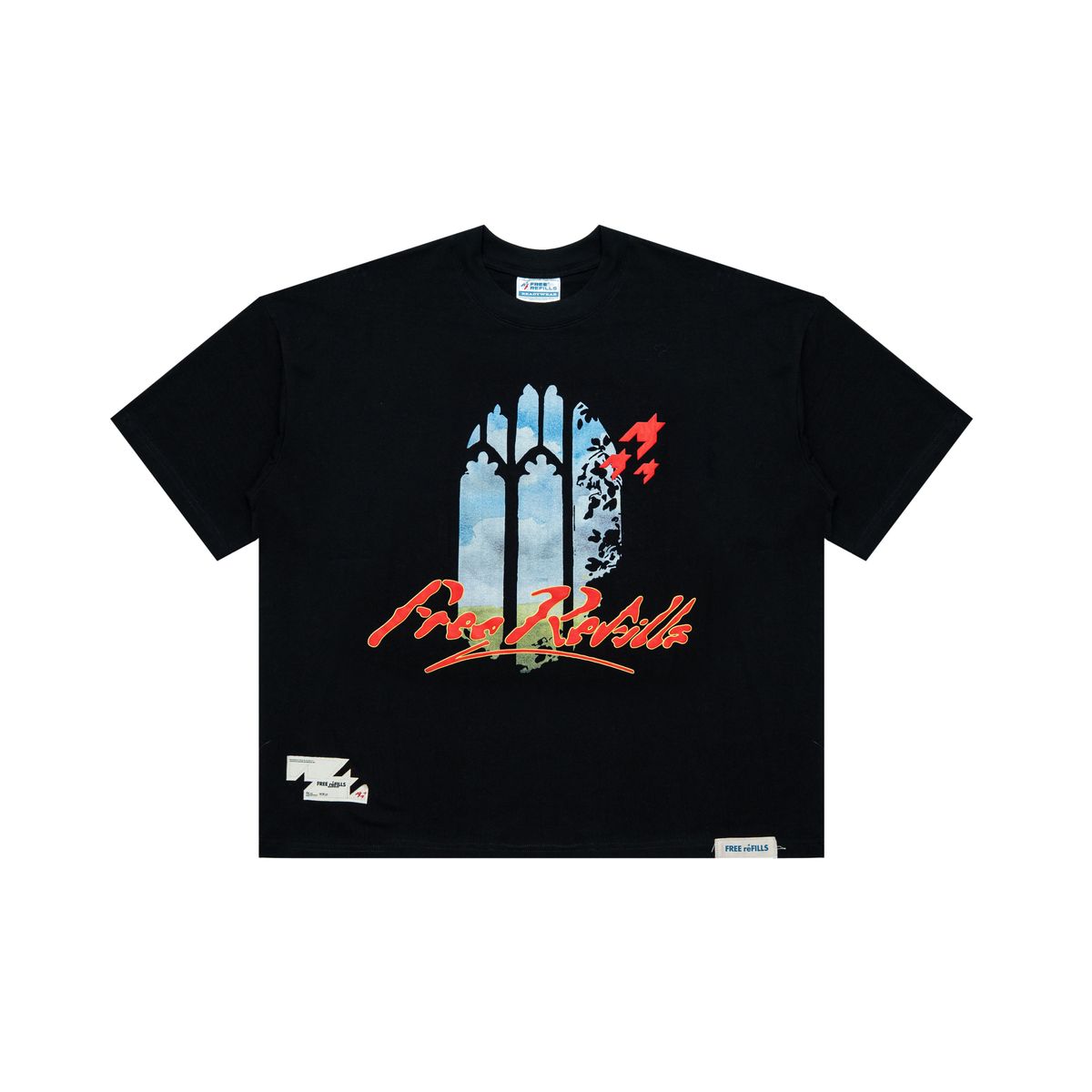 FR REHAB TEE - BLACK