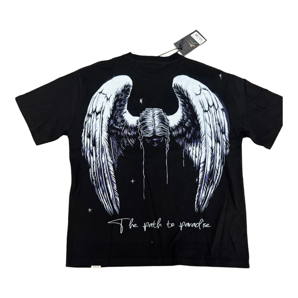 RVR "THORNS" JET BLACK TEE