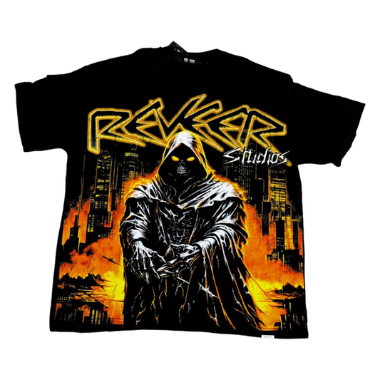 RVR "DEAD CLOWN" JET BLACK TEE