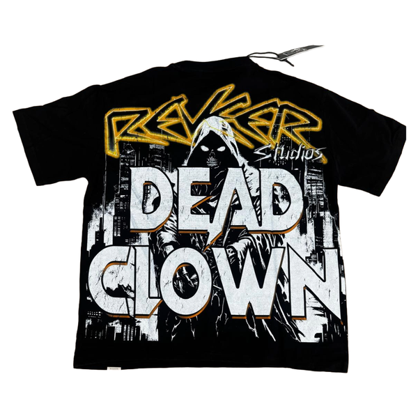 RVR "DEAD CLOWN" JET BLACK TEE