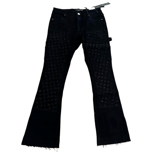 RVR "FROSTBITE" CARPENTER STACKED DENIM