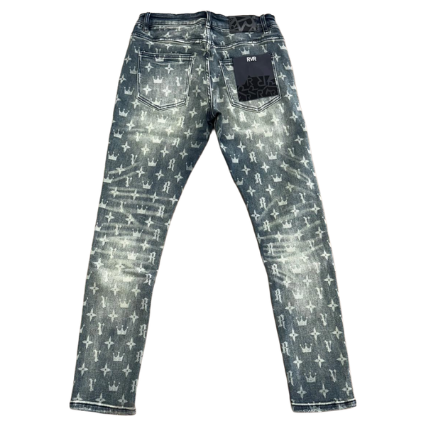 RVR "ROYALTY" BLUE WASH DENIM