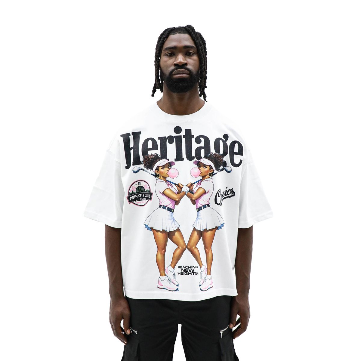 HEIGHTS "TWIN CITY CLUB" TEE