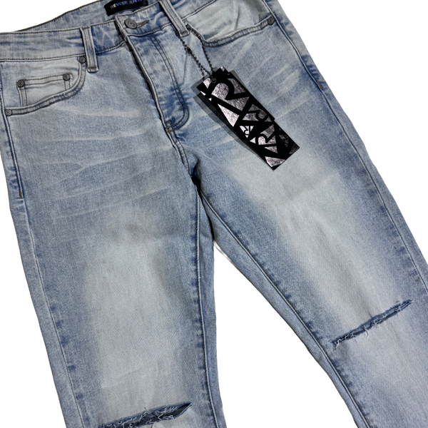 RVR "CORE" ICE BLUE WASH SKINNY DENIM (JC-03)