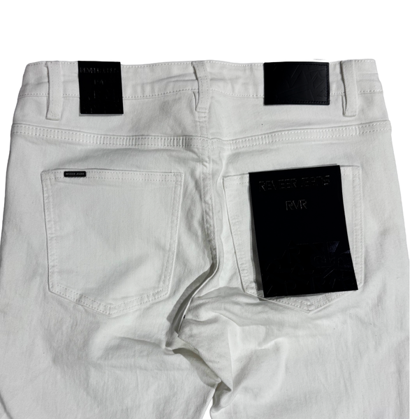 RVR "CORE" WHITE SKINNY DENIM (JC-06)