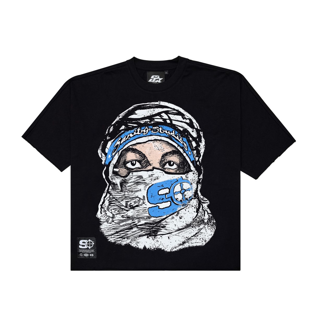 SANITY "HATTA" BLACK TEE