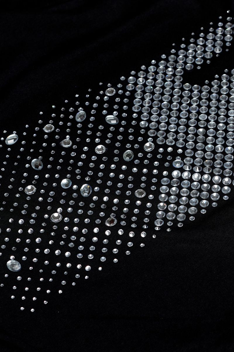 SANITY "INFINITY" BLACK TEE