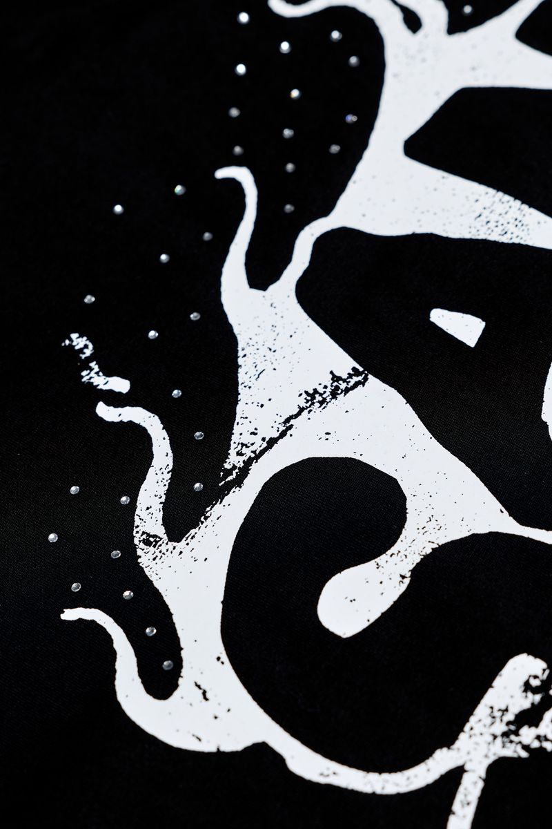 SANITY "INFINITY" BLACK TEE