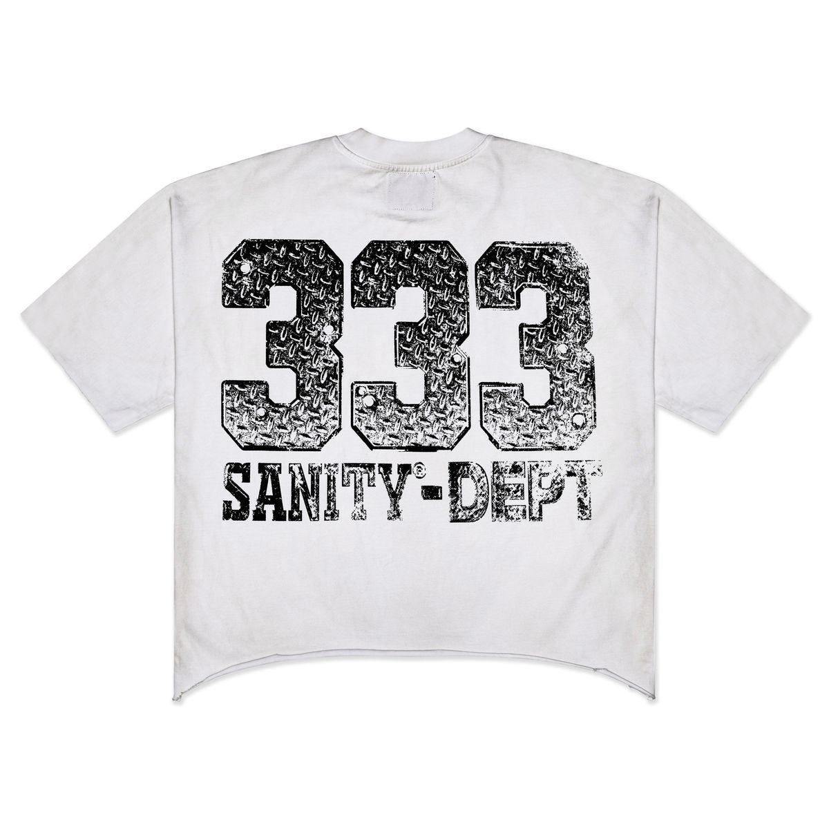 SANITY "CHAINFALL" WHITE TEE