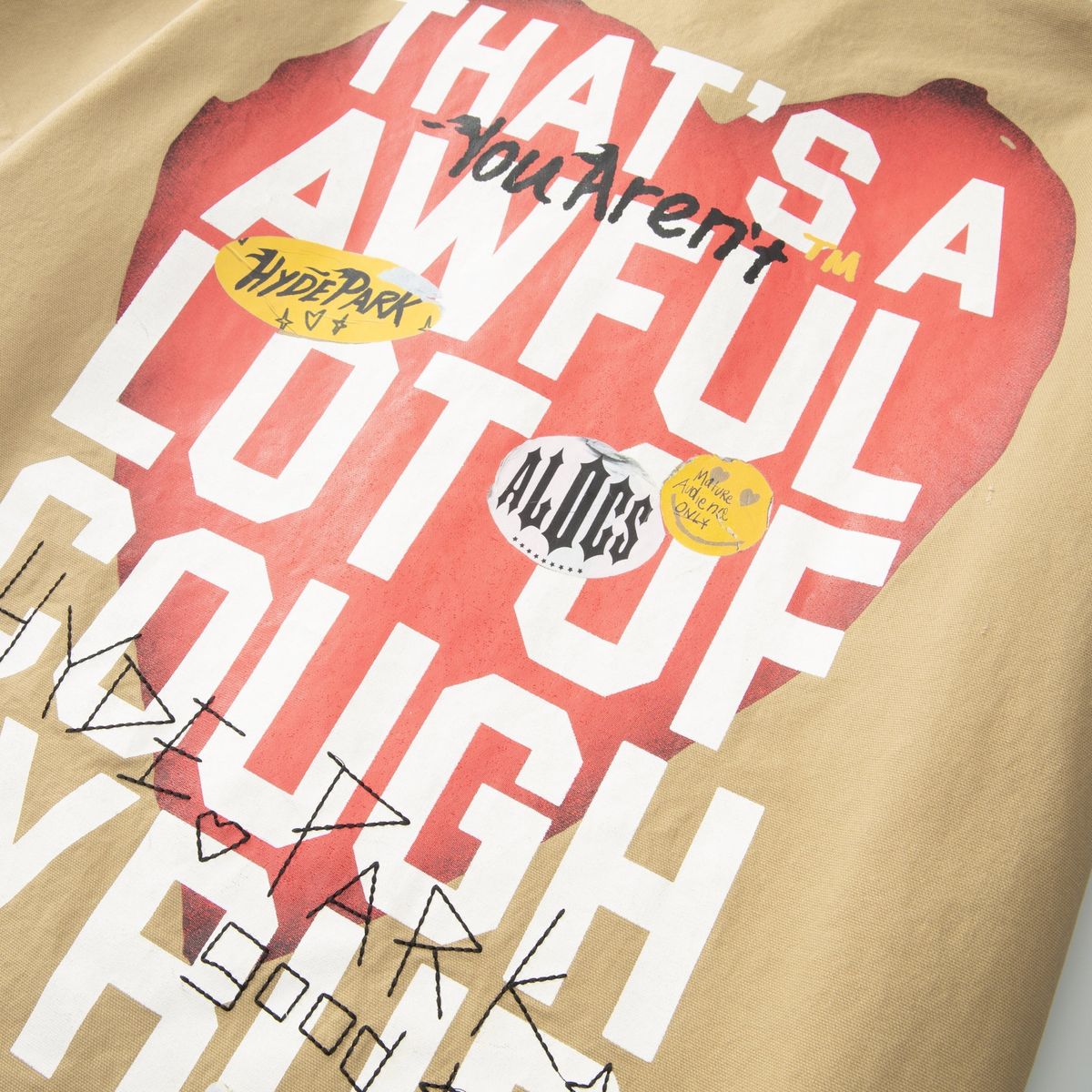 HP KHAKI "MECHANIC" WORK WEAR SHIRT (ALOCS X HP)