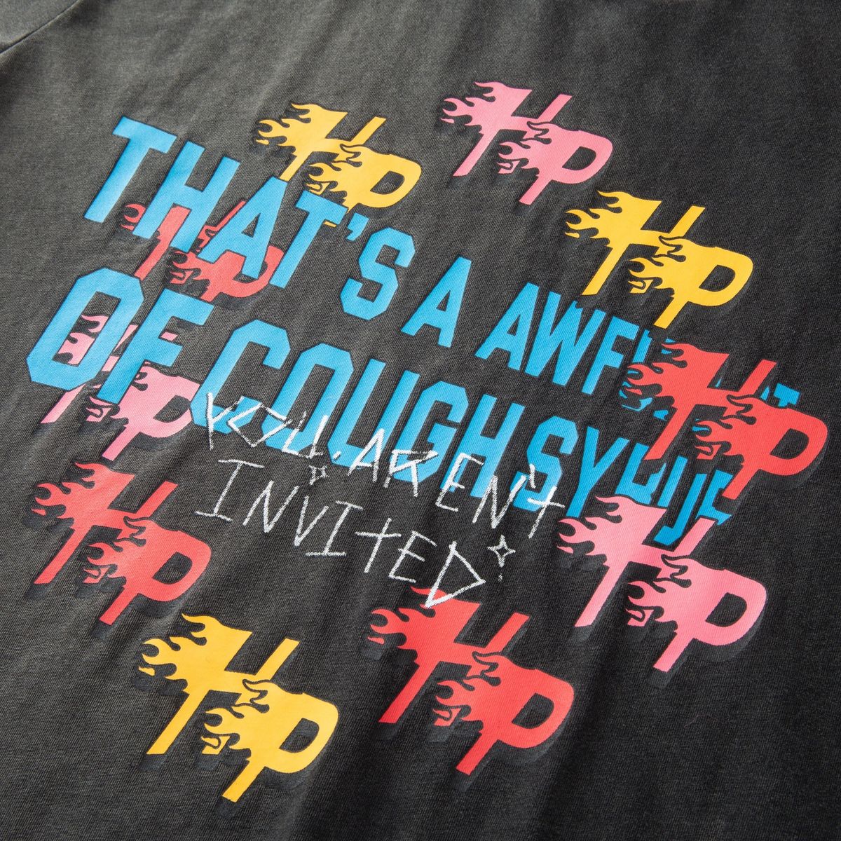 HP BLACK 'COLORFUL' TEE (ALOCS X HP)