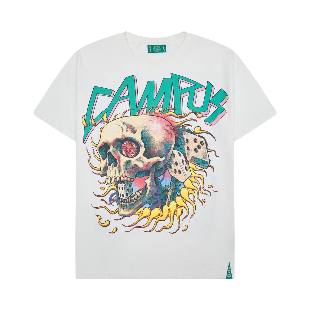 CAMPUS 'NOCTURNE' TEE (WHITE)