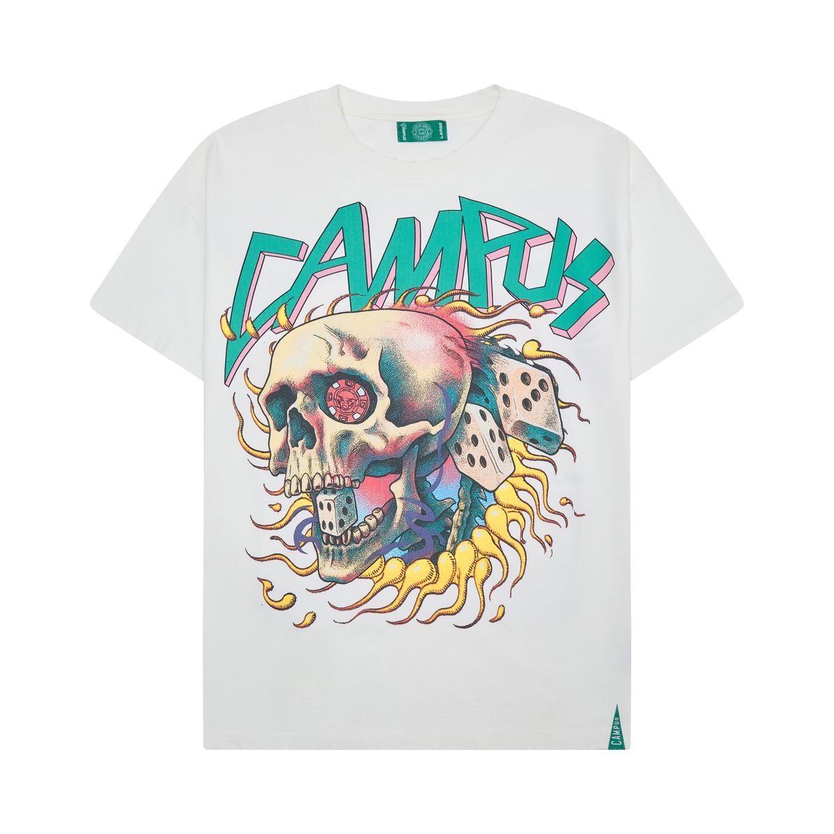 CAMPUS 'NOCTURNE' TEE (WHITE)