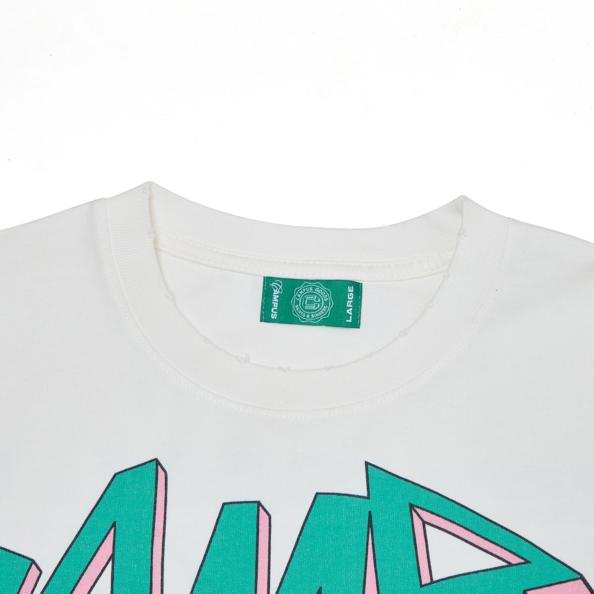 CAMPUS 'NOCTURNE' TEE (WHITE)