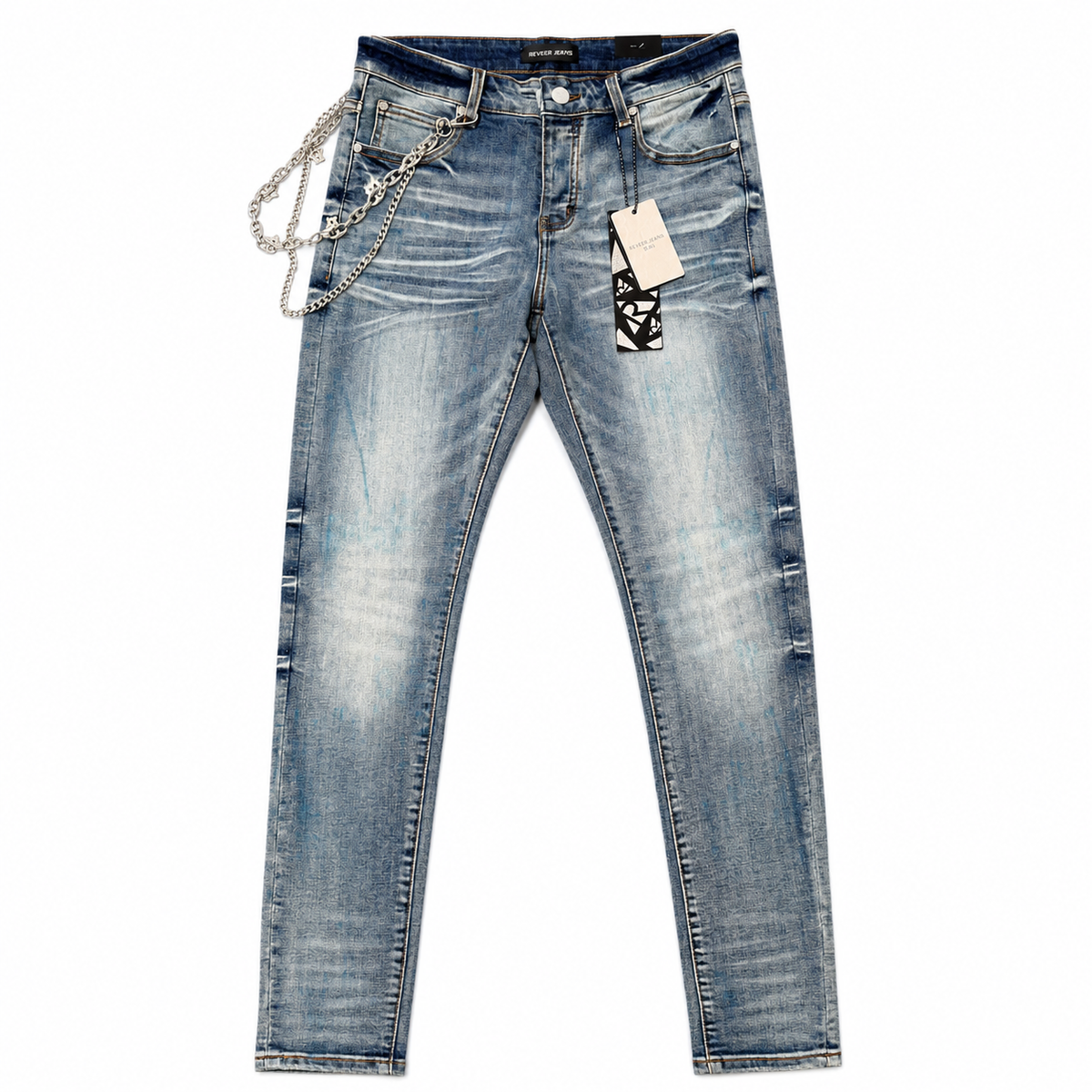 REVEER "ORIGIN" VTG BLUE SKINNY DENIM (XP-12)