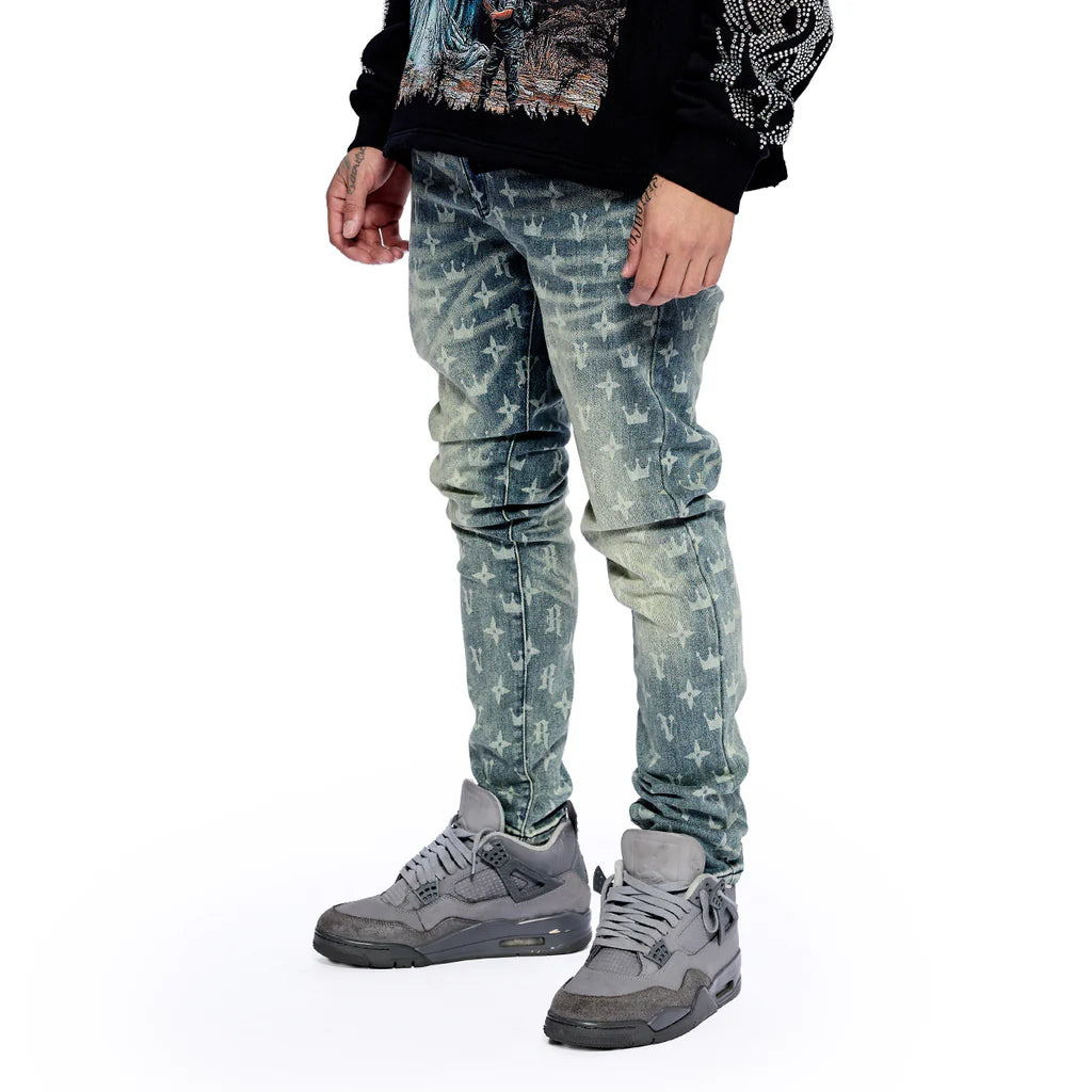 RVR "ROYALTY" BLUE WASH DENIM