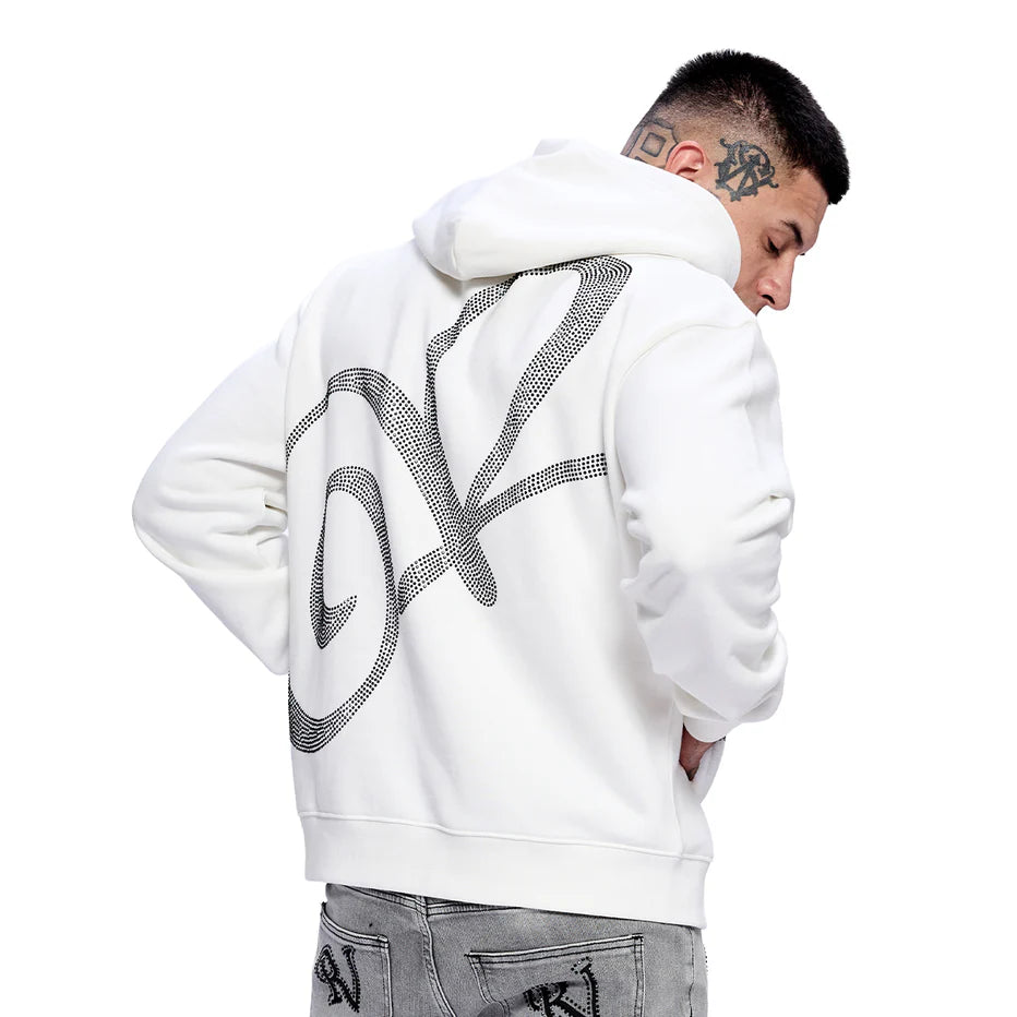 RVR "FOREVER DAYS" WHITE HOODIE