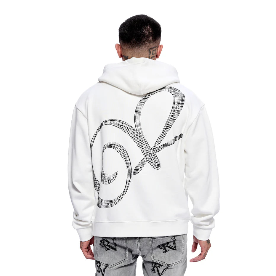 RVR "FOREVER DAYS" WHITE HOODIE