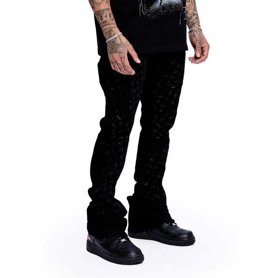 RVR "FROSTBITE" CARPENTER STACKED DENIM