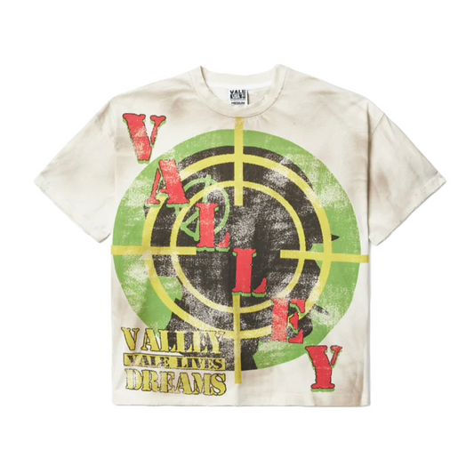 VALE FOREVER TARGET CREAM TEE