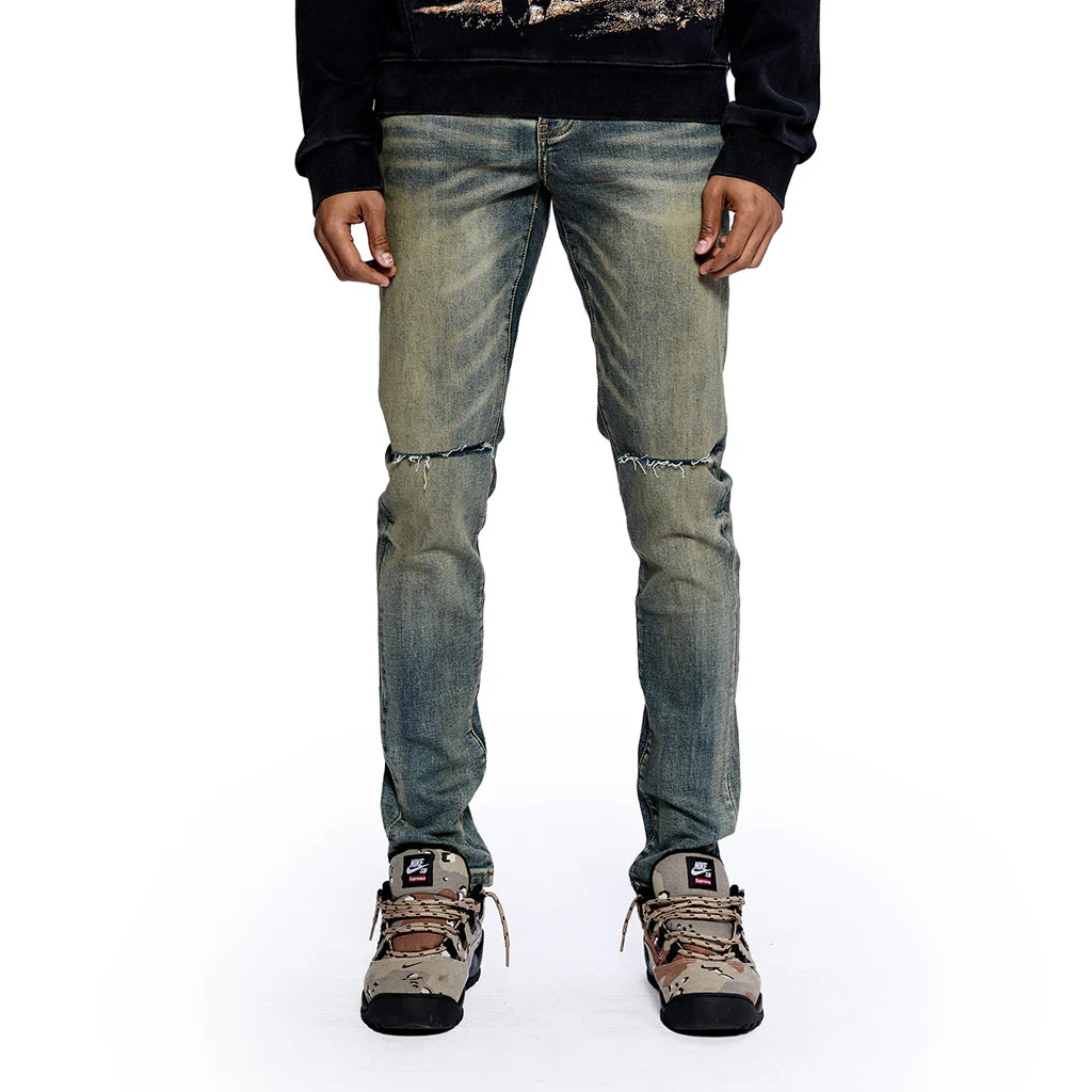 RVR "CORE" VINTAGE BLUE SKINNY DENIM (JC-05)