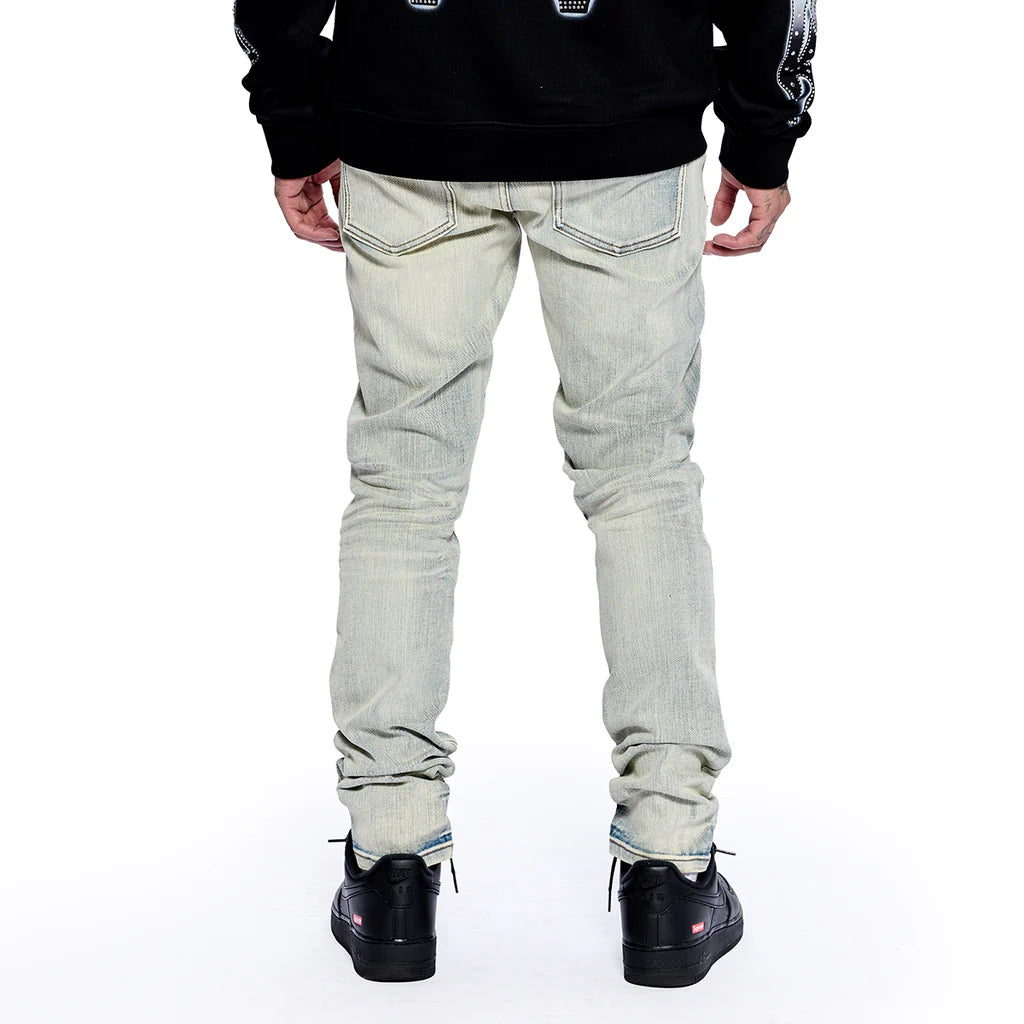 RVR "CORE" LT BLUE WASH SKINNY DENIM (JF-04)