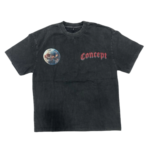 CONCEPT ASTRONAUT TEE - BLACK WASH