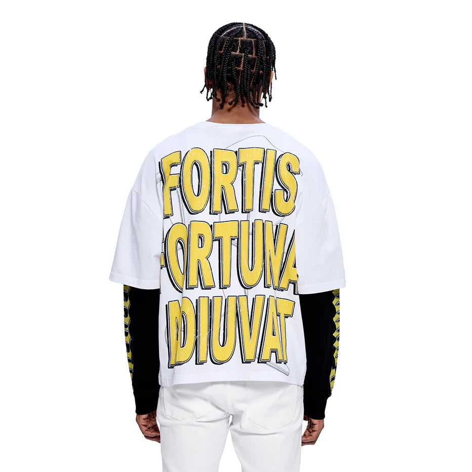 RVR "ARMORED LIBERTY" WHITE DOUBLE SLEEVE