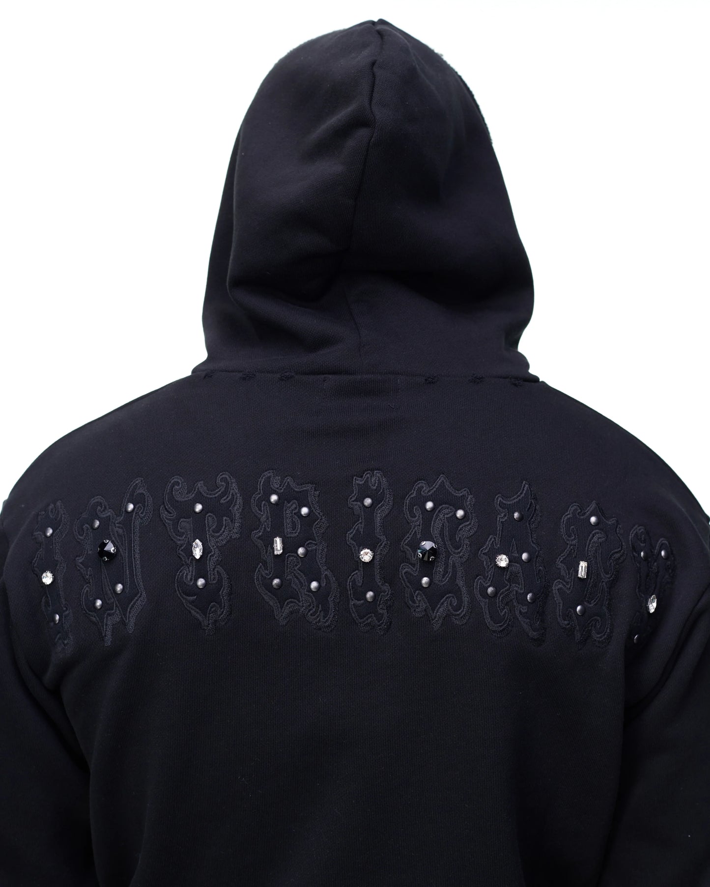 LOST INTRICACY BLACKOUT PATCH ZIP-UP